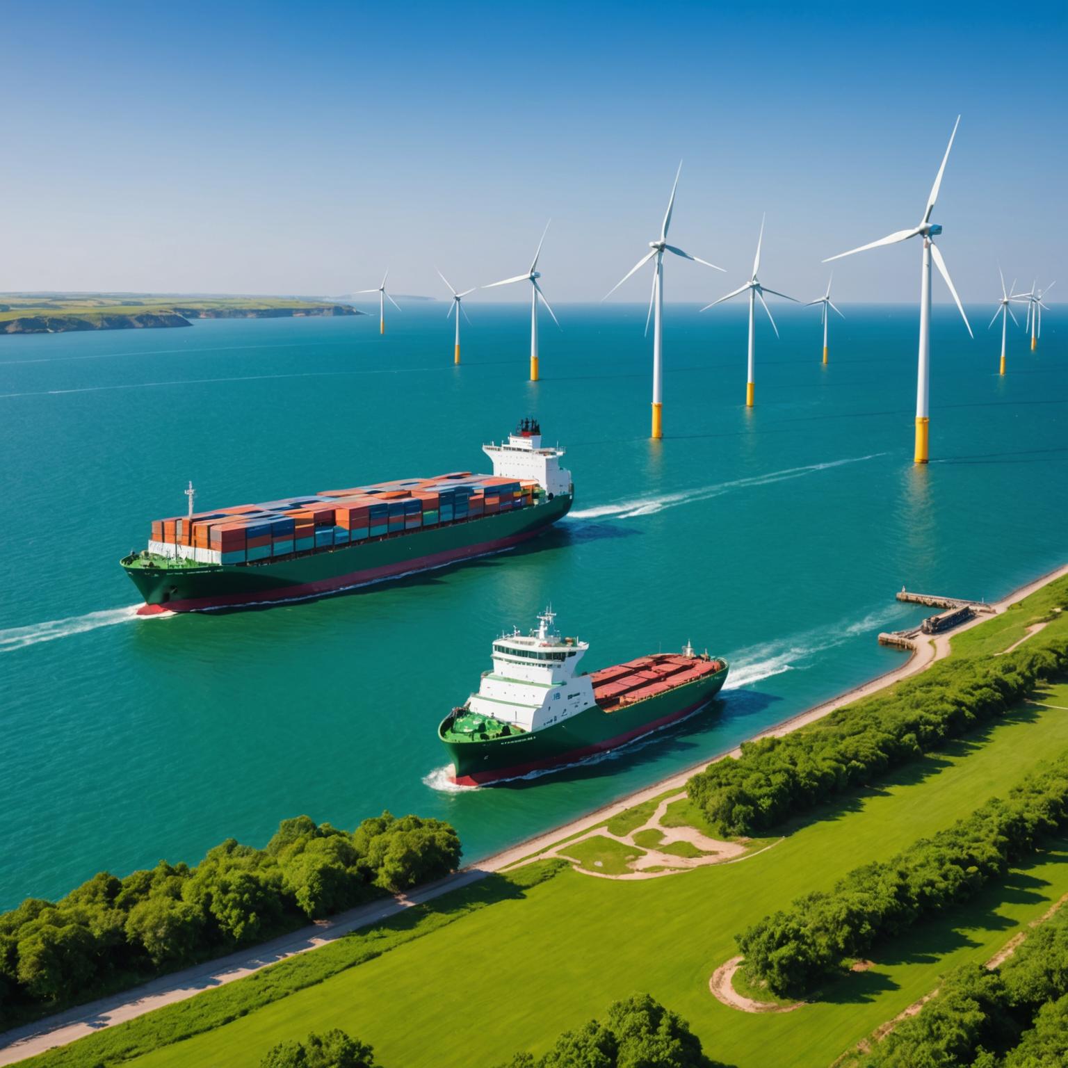 Sustainable freight and green logistics practices