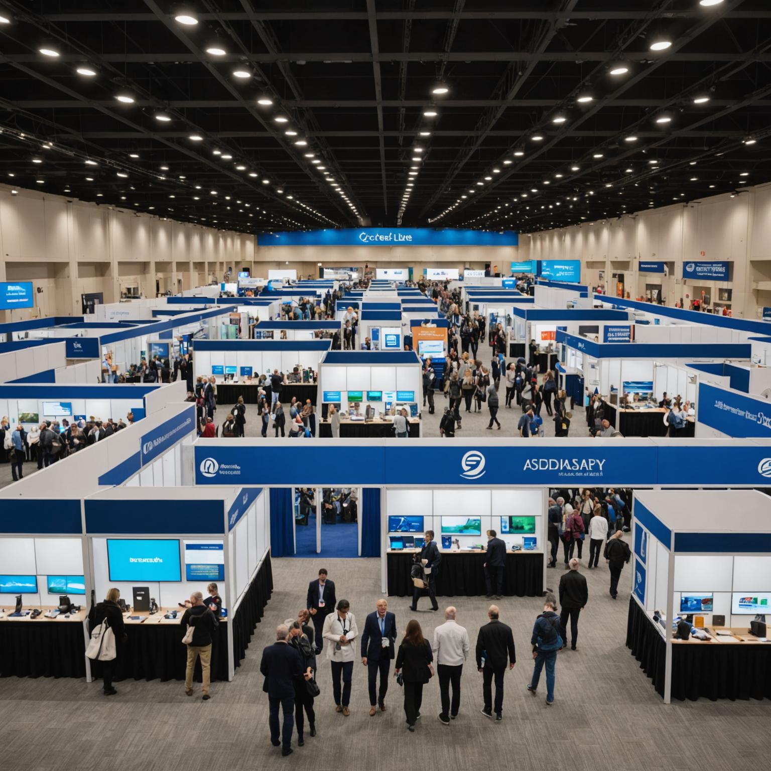 Exhibition stand setup and event freight logistics